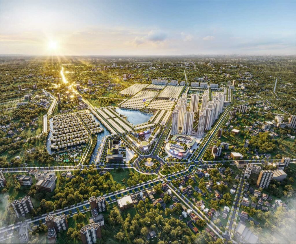 Hình ảnh tổng thể dự án Vinhomes Green City