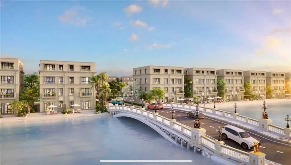 Hình phối cảnh các căn nhà phố Vinhomes Cần Giờ