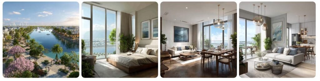 Ảnh mẫu Tiêu chuẩn bàn giao Vinhomes Cần Giờ do AI tạo