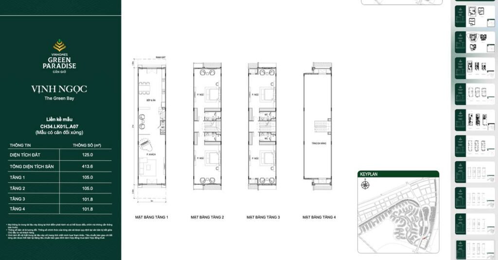1 mẫu nhà phố liền kề Vinhomes Cần Giờ