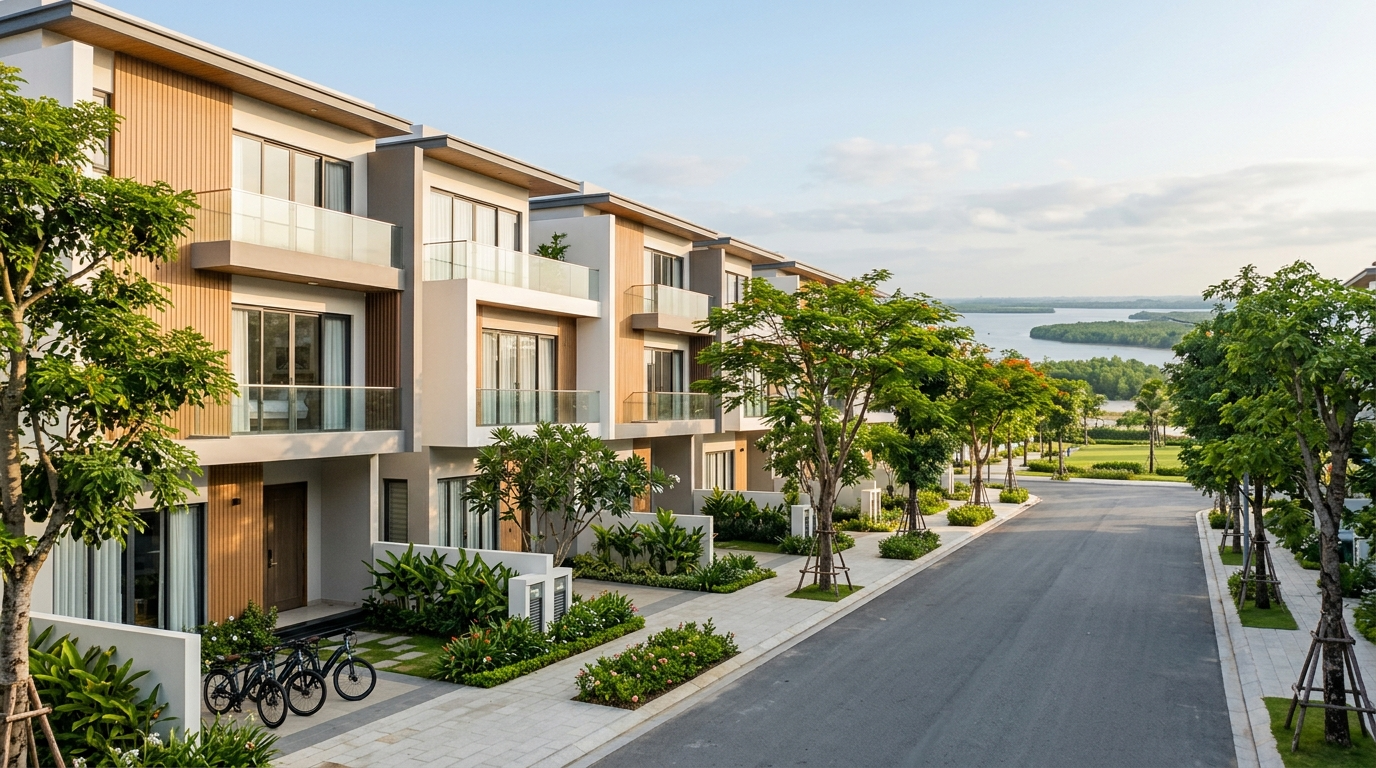 Review Nhà Phố 90m² Vinhomes Cần Giờ Cho Thuê